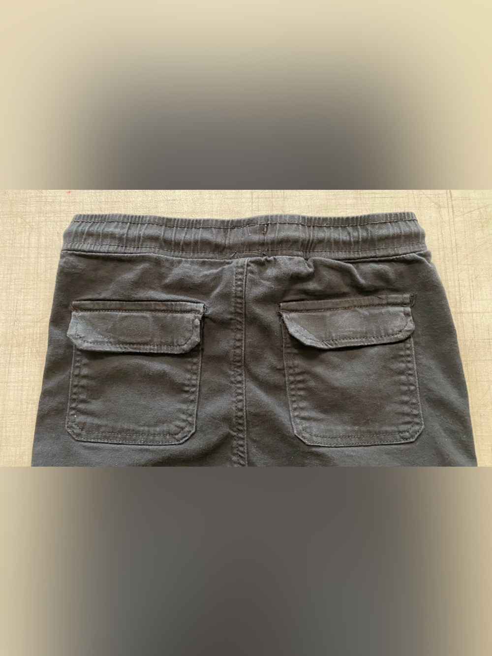Michael Strahan Men's Black Cargo Jogger Pants - Elastic Waist - Picture 11 of 13